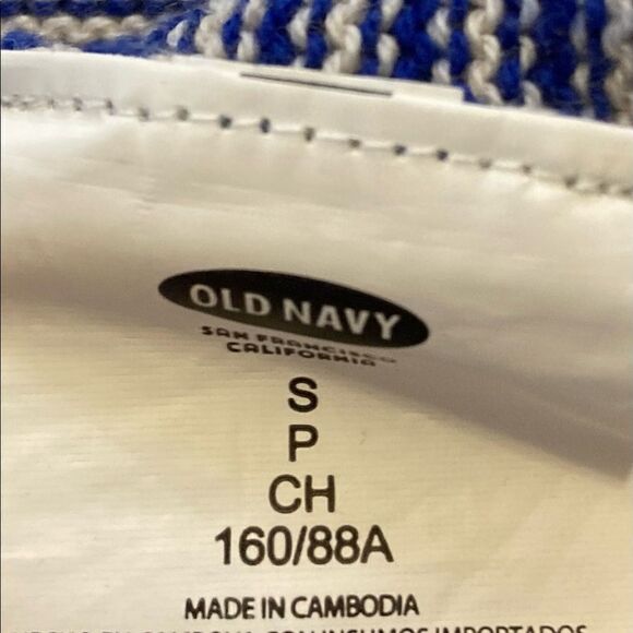 Old Navy striped v neck Sweater Small - Picture 4 of 7